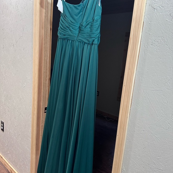 david's bridal blue dress No bridesmaid blues here!  Today is the LAST DAY to get up to $40 OFF regular price bridesmaid dresses! Tap the link in our bio to shop best- dressed looks for your Long-Sleeve Lace and Crepe Soft